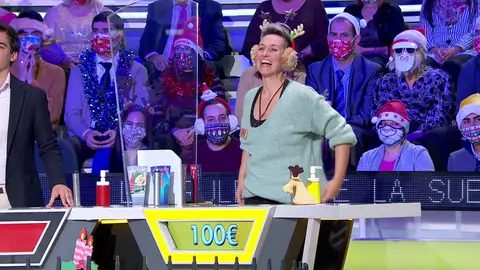 Saray protagoniza un momento inédito en ‘La ruleta de la suerte’: “Has dejado la ruleta en pelotas” Mejores momentos | 24 de diciembre | Especial Nochebuena