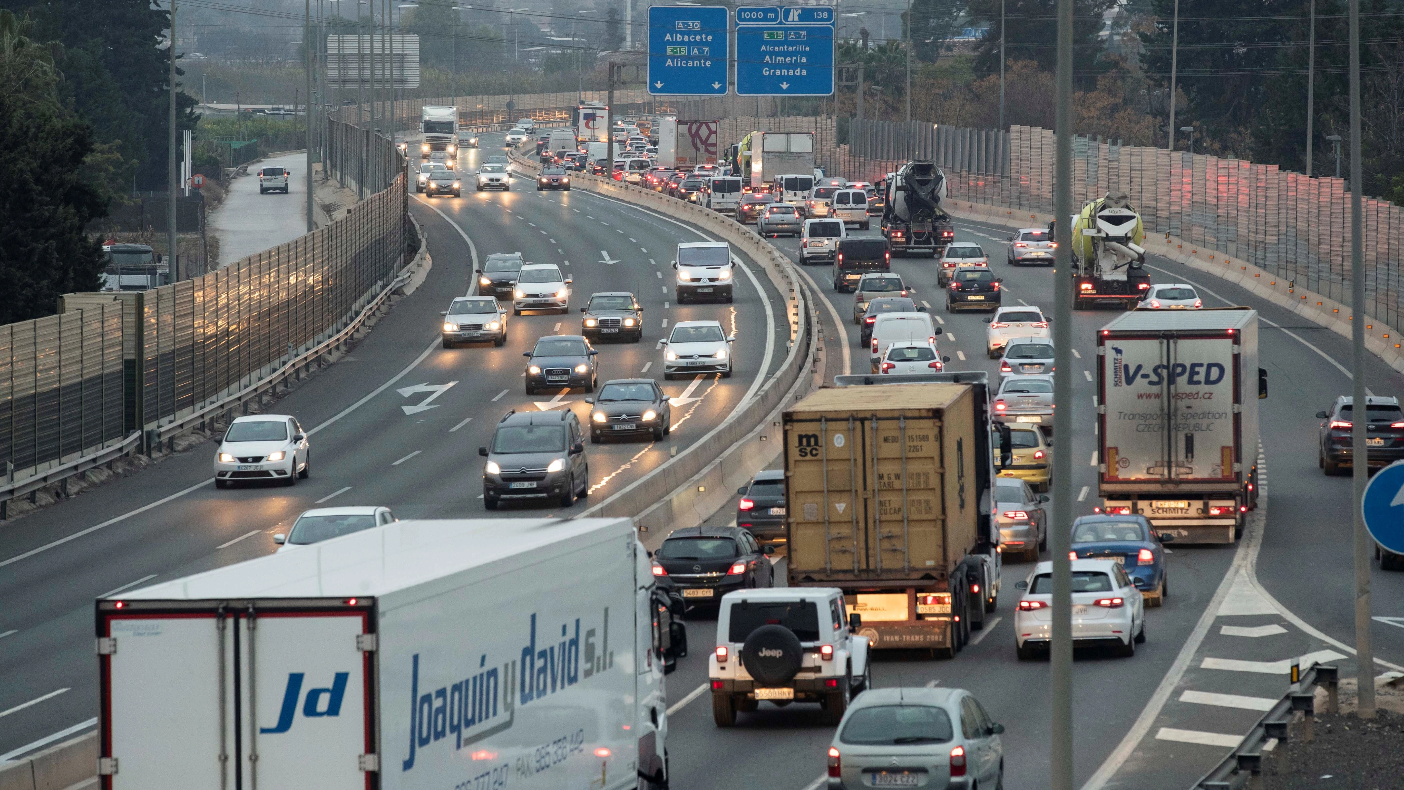 Cortes en carreteras