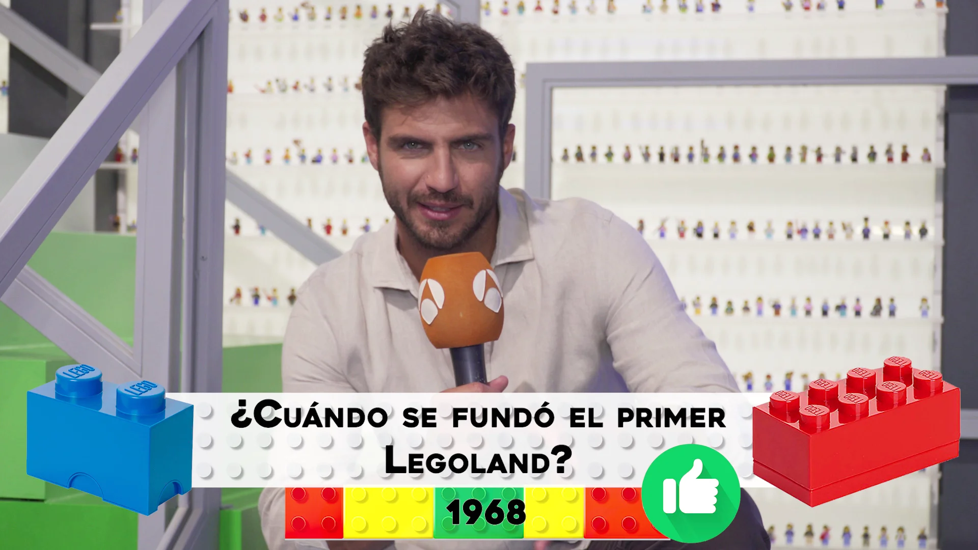 &iquest;Cu&aacute;nto sabe Maxi Iglesias sobre LEGO?