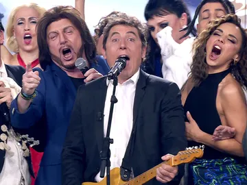 Luis Fonsi, Rosario y Carlos Baute, en el Concierto de Año Nuevo de 'Tu cara me suena' Luis Fonsi, Rosario y Carlos Baute, en el Concierto de Año Nuevo de 'Tu cara me suena'