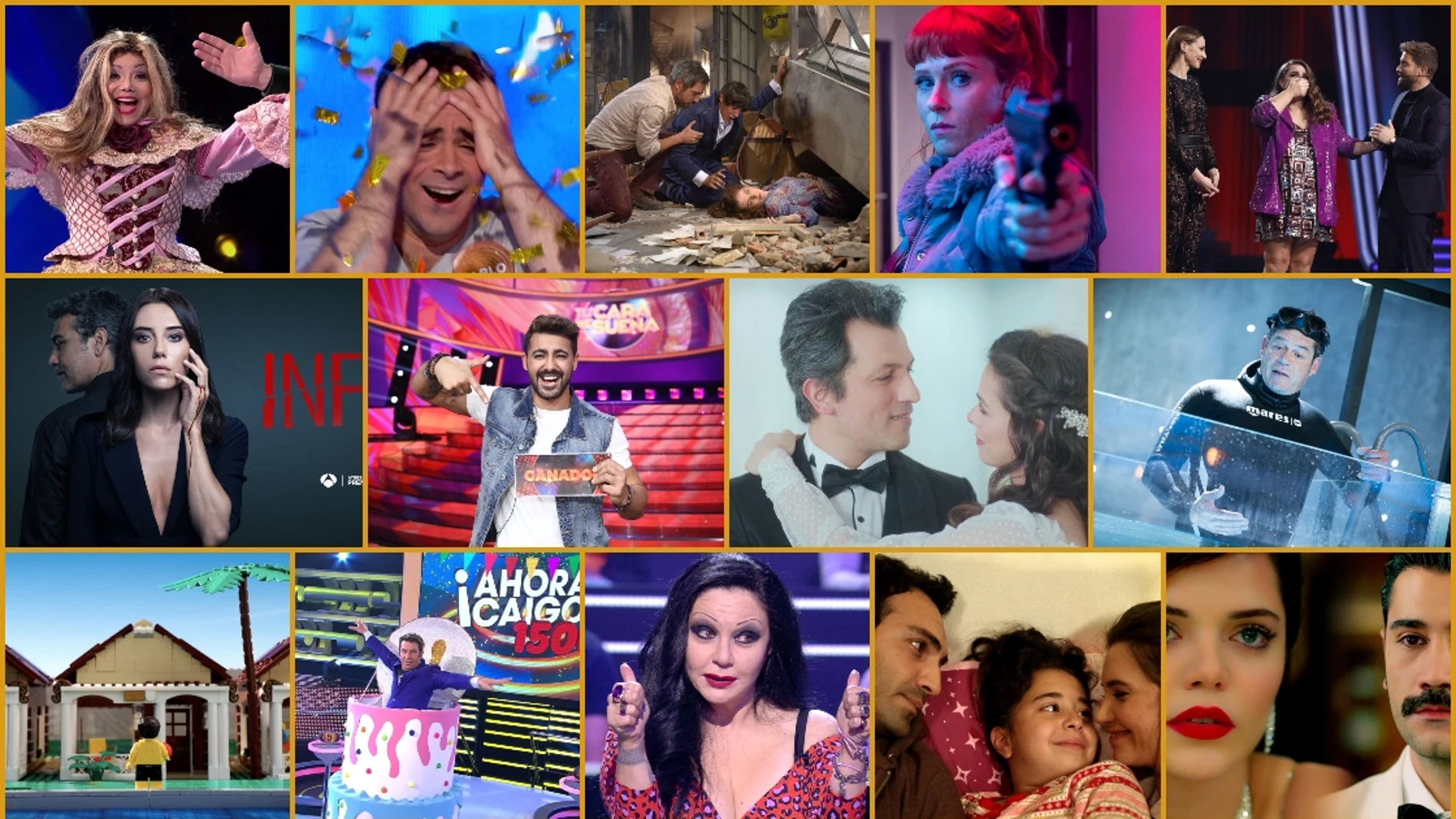 Los 21 momentazos televisivos en Antena 3 durante el año 2021