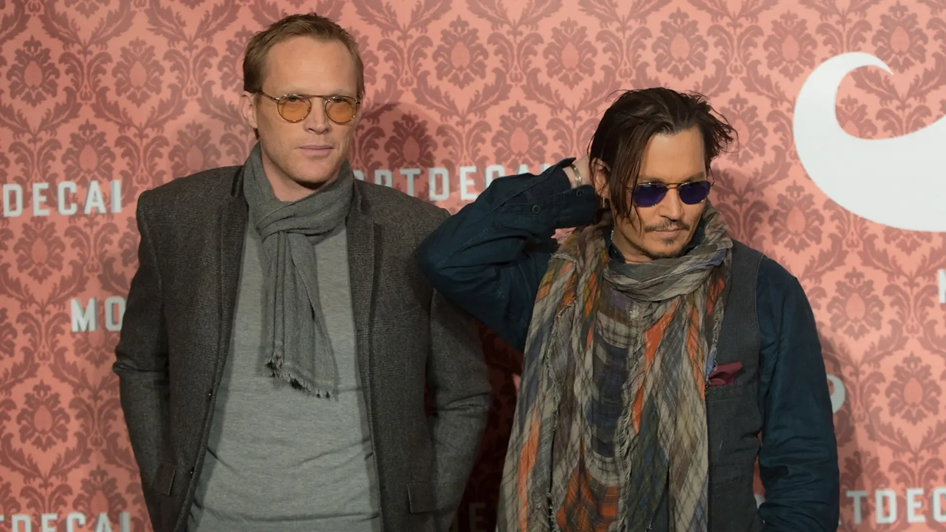 Paul Bettany y Johnny Depp