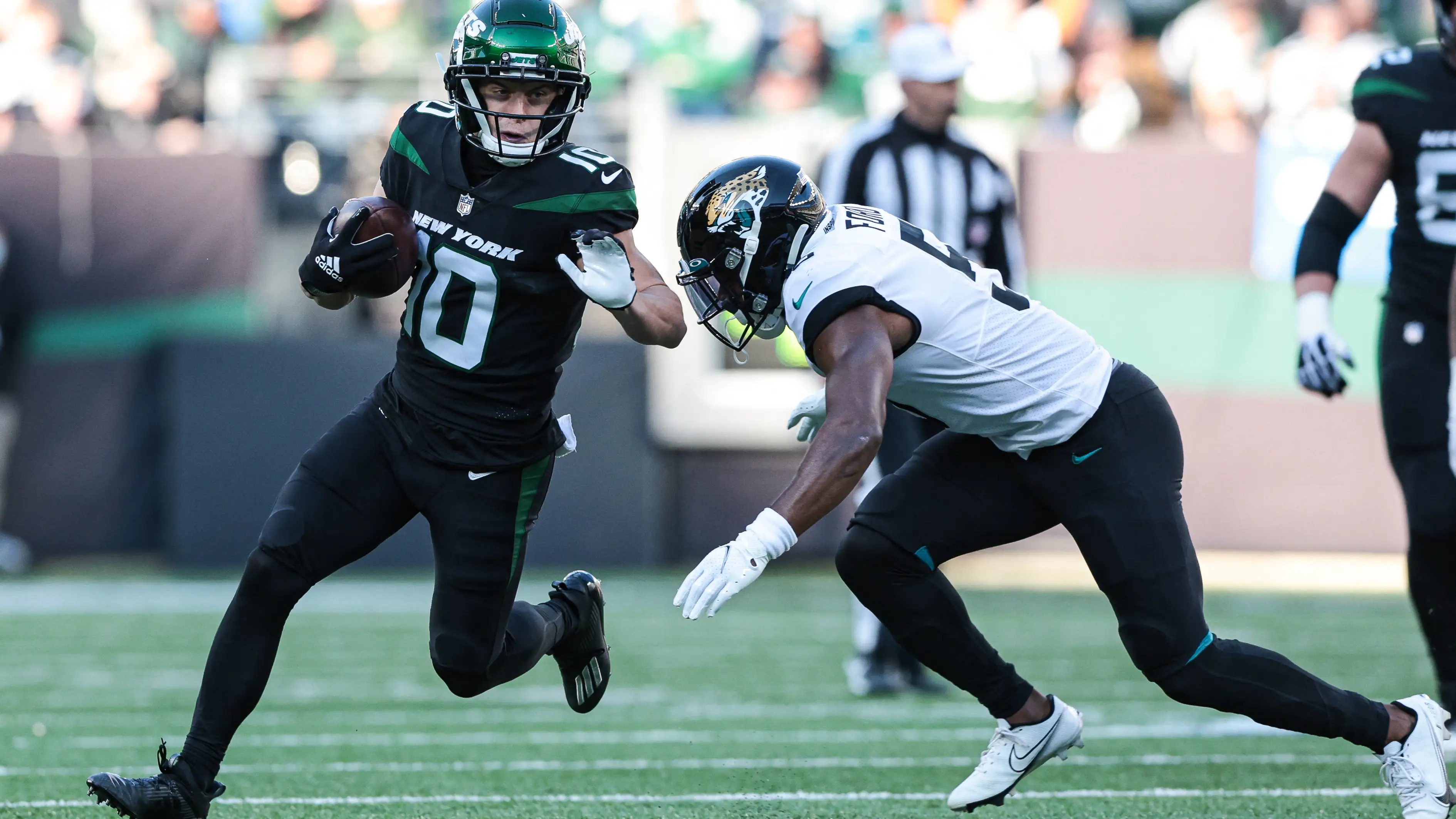 Braxton Berrios, en acción Braxton Berrios, en acción