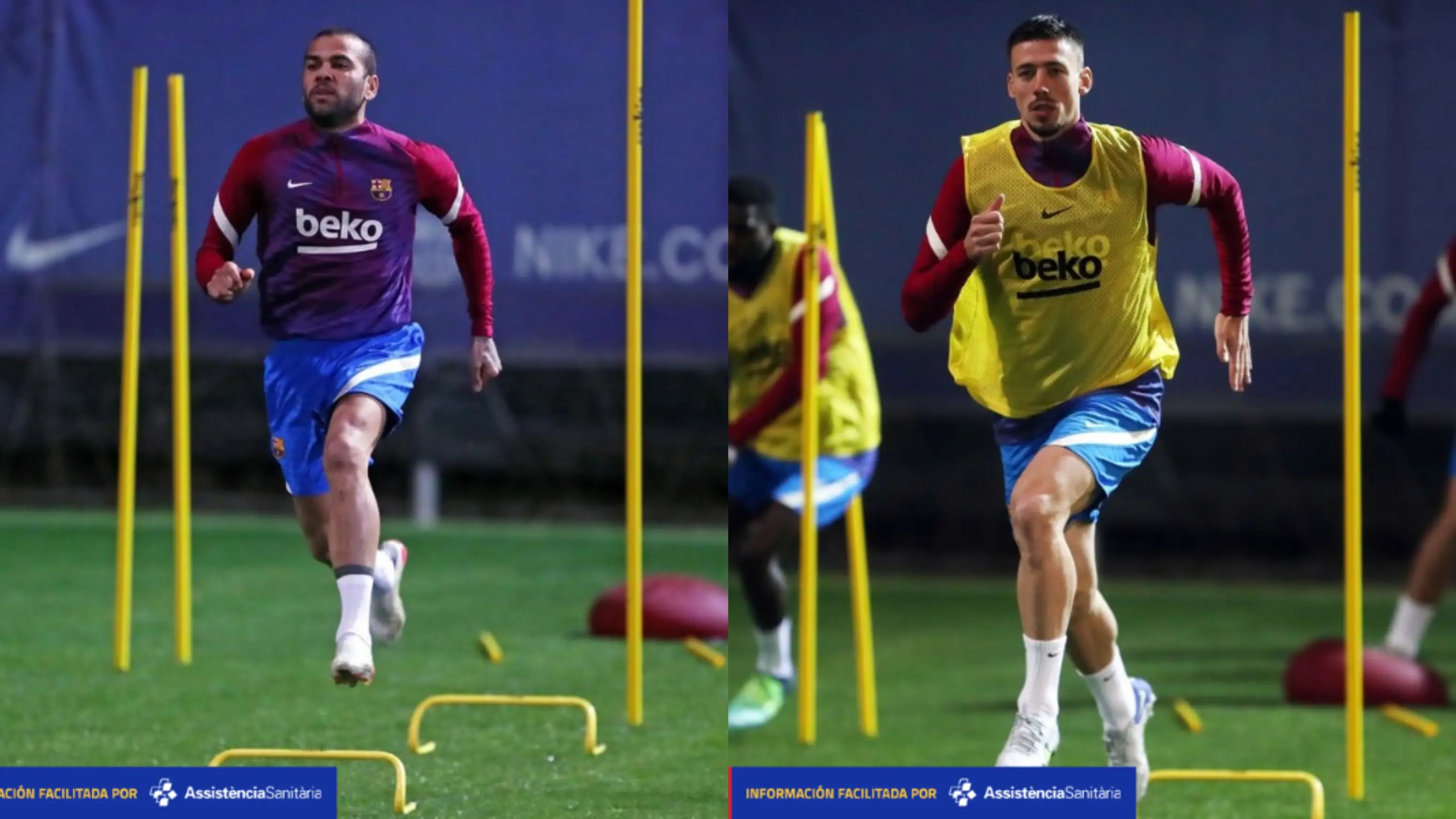Dani Alves y Clement Lenglet, positivos en coronavirus