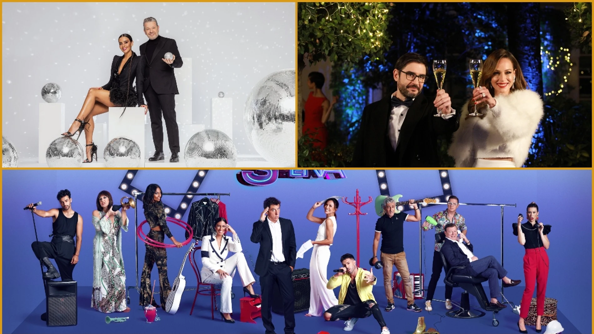 Esta es la programación especial de Antena 3 para Nochevieja y Año Nuevo