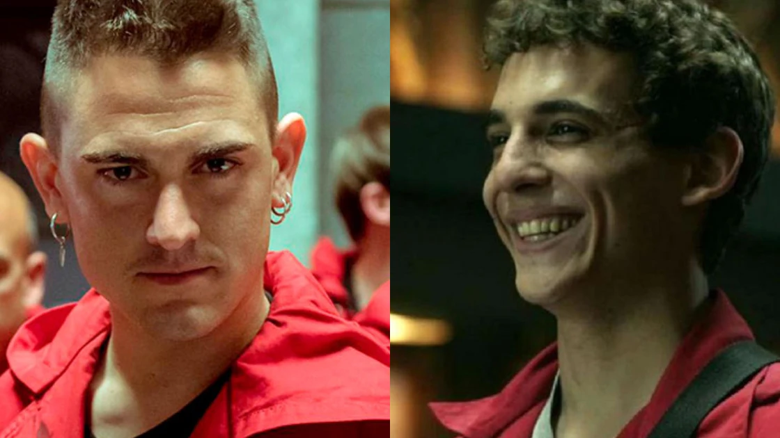 Ahikar Azcona y Miguel Herrán como Pamplona y Río en 'La Casa de Papel' Ahikar Azcona y Miguel Herrán como Pamplona y Río en 'La Casa de Papel'