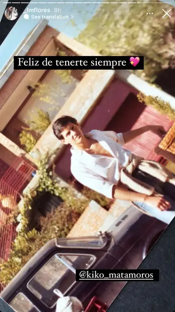 Laura Matamoros felicita a su padre, Kiko Matamoros, en su 65 cumpleaños Laura Matamoros felicita a su padre, Kiko Matamoros, en su 65 cumpleaños