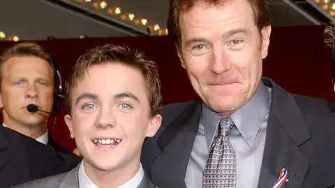 Frankie Muniz y Bryan Cranston de 'Malcolm in the Middle' Frankie Muniz y Bryan Cranston de 'Malcolm in the Middle'