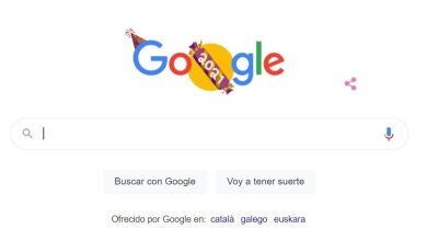 Google da la bienvenida al Día de Año Nuevo 2022 con un doodle lleno de sorpresas