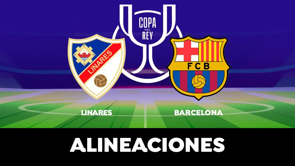Alineación del Barcelona hoy ante el Linares en el partido de Copa del Rey Alineación del Barcelona hoy ante el Linares en el partido de Copa del Rey