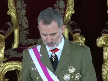 El discurso completo del rey en la Pascua Militar, en vídeo