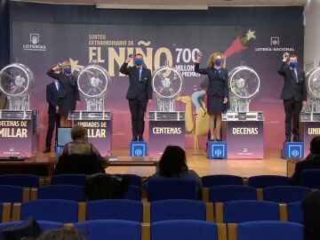 Sorteo de la Lotería del Niño 2022 (Archivo)