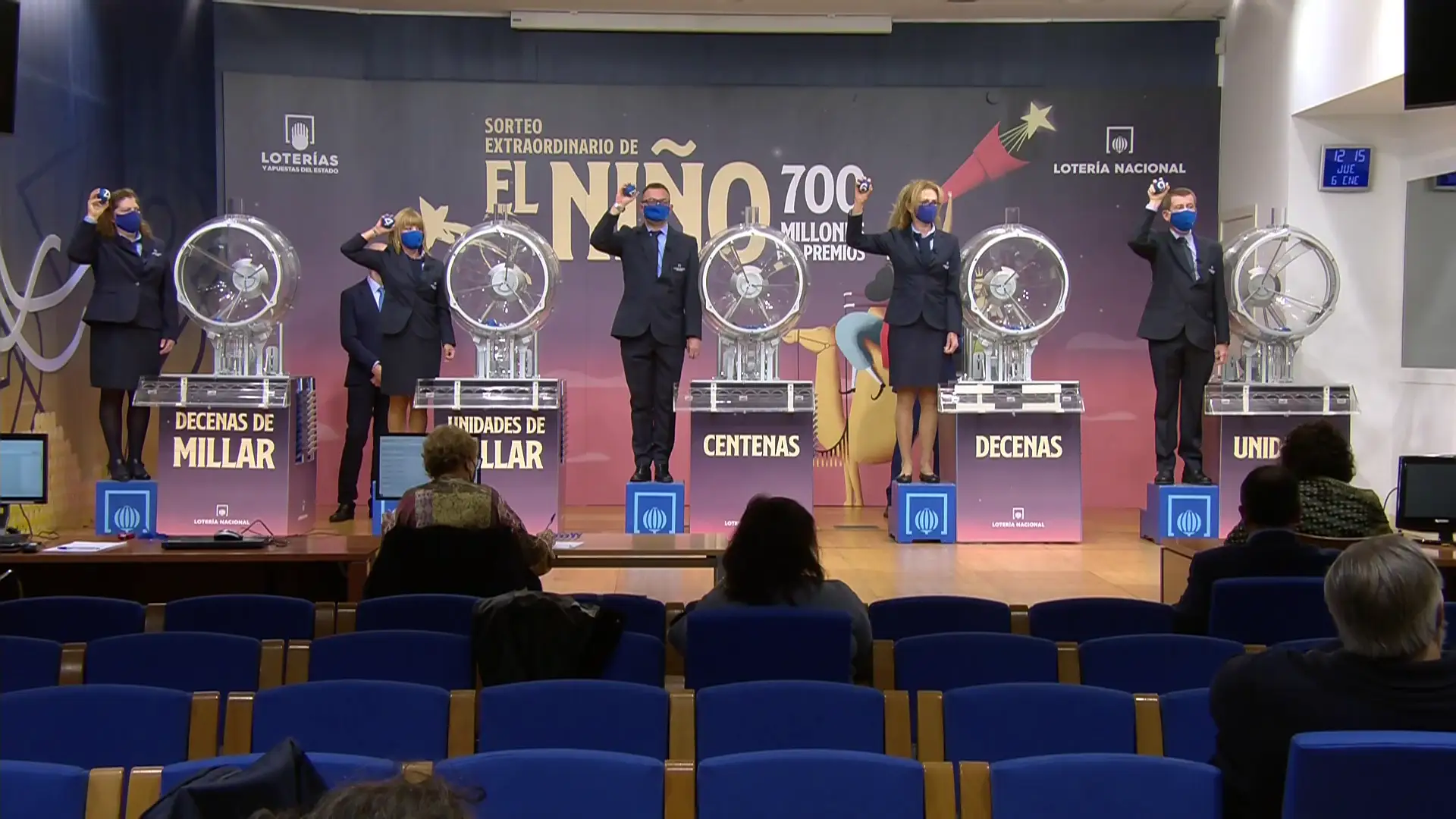Sorteo de la Loter&iacute;a del Ni&ntilde;o 2022 en v&iacute;deo: Retransmisi&oacute;n en directo