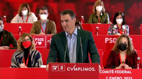 Pedro Sánchez, en el Comité Federal del PSOE Pedro Sánchez, en el Comité Federal del PSOE