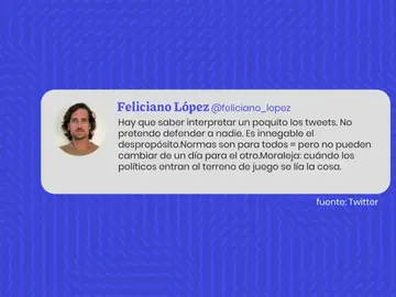 El tuit de Feliciano López El tuit de Feliciano López
