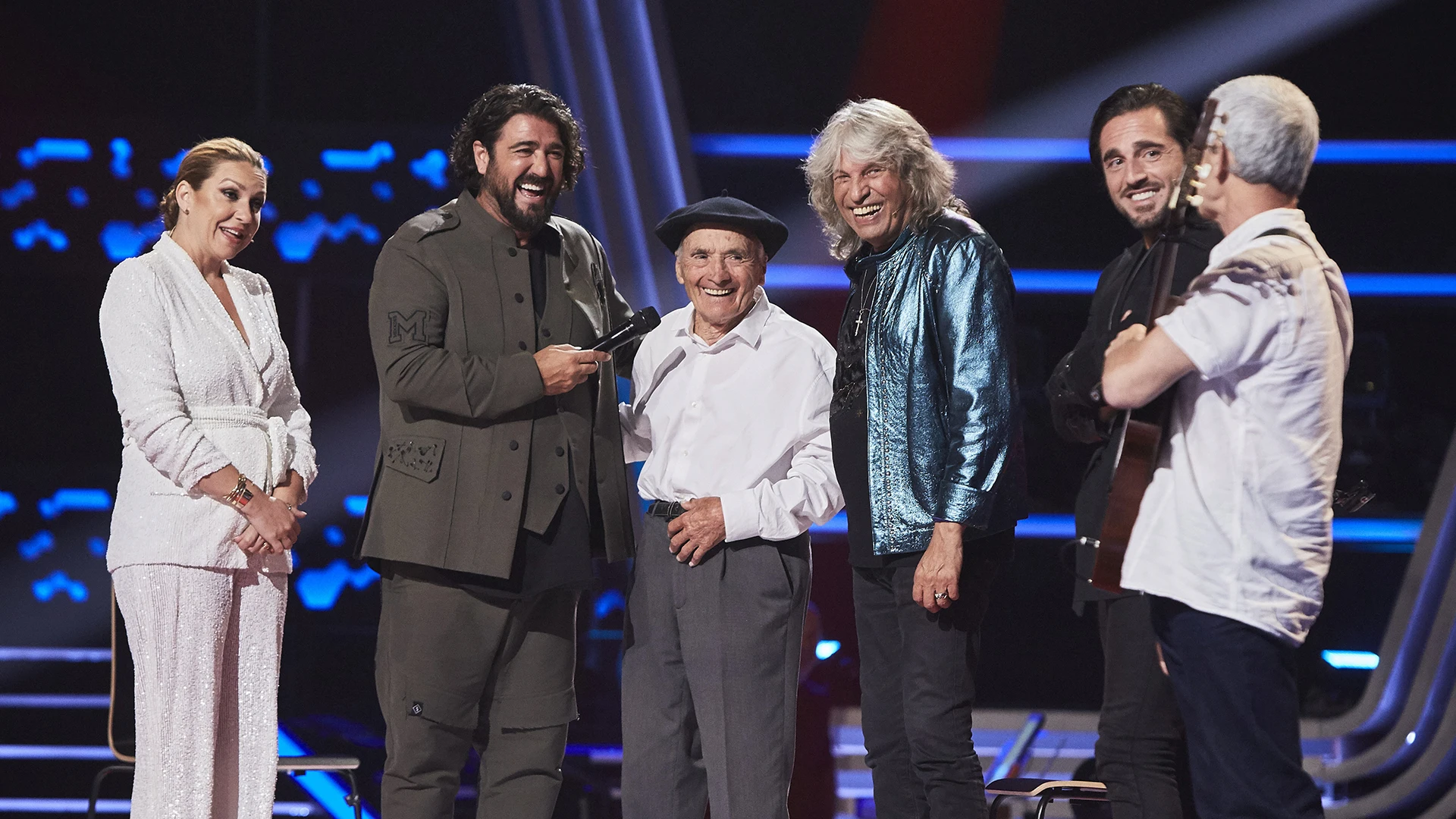 “Es lo más bonito que he vivido aquí”: Las lágrimas de David Bustamante al escuchar la historia de Rogelio, de 95 años Los Rogelios regalan una lección de vida tras su actuación en ‘La Voz Senior’
