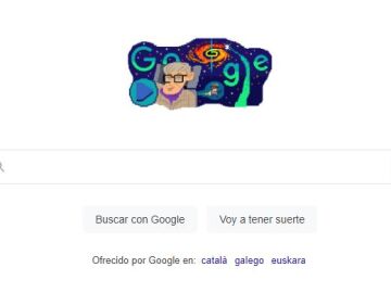 Google recupera la voz de Stephen Hawking en un doodle que conmemora su nacimiento