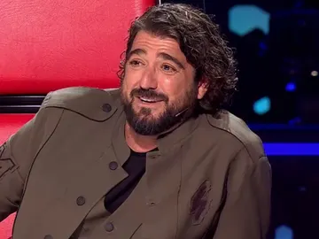 Antonio Orozco, asombrado con la edad de una talent Antonio Orozco, asombrado con la edad de una talent