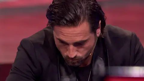 David Bustamante, muy triste por no haberse dado la vuelta con Luis Arconada 'La Voz Senior'