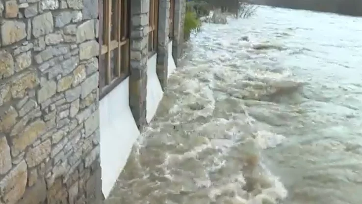 Lluvias en Navarra