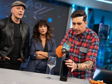 Marrón sorprende a Inma Cuesta y Roberto Álamo Marrón sorprende a Inma Cuesta y Roberto Álamo