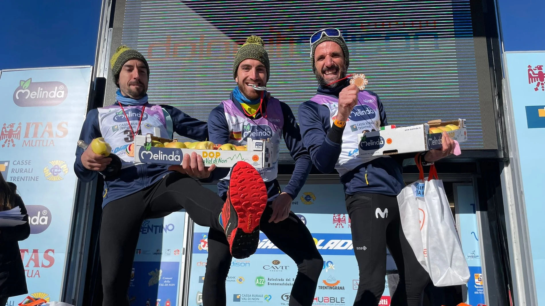 España logra el campeonato de Europa de raquetas de nieve por equipos de su historia