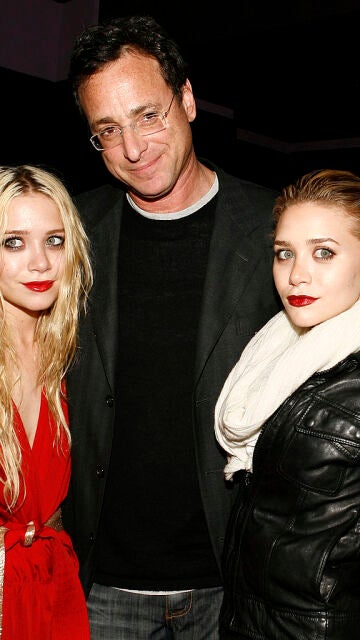 Las gemelas Olsen y Bob Saget