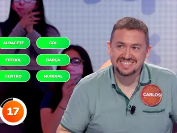 ¡Iniesta de mi vida! El golazo de Carlos Adán en ‘Pasapalabra’ gracias al futbolista ¡Iniesta de mi vida! El golazo de Carlos Adán en ‘Pasapalabra’ gracias al futbolista