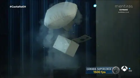 ¿Airbag o caja fuerte? Marrón demuestra cuál de los dos resiste mejor a una explosión ¿Airbag o caja fuerte? Marrón demuestra cuál de los dos resiste mejor a una explosión