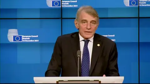 David Sassoli, primer alto mandatario de la UE que muere en el ejercicio de su cargo David Sassoli, primer alto mandatario de la UE que muere en el ejercicio de su cargo
