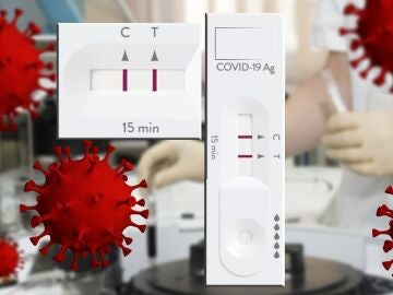 ¿Cuál es el significado de la T y la C de los test de antígenos?