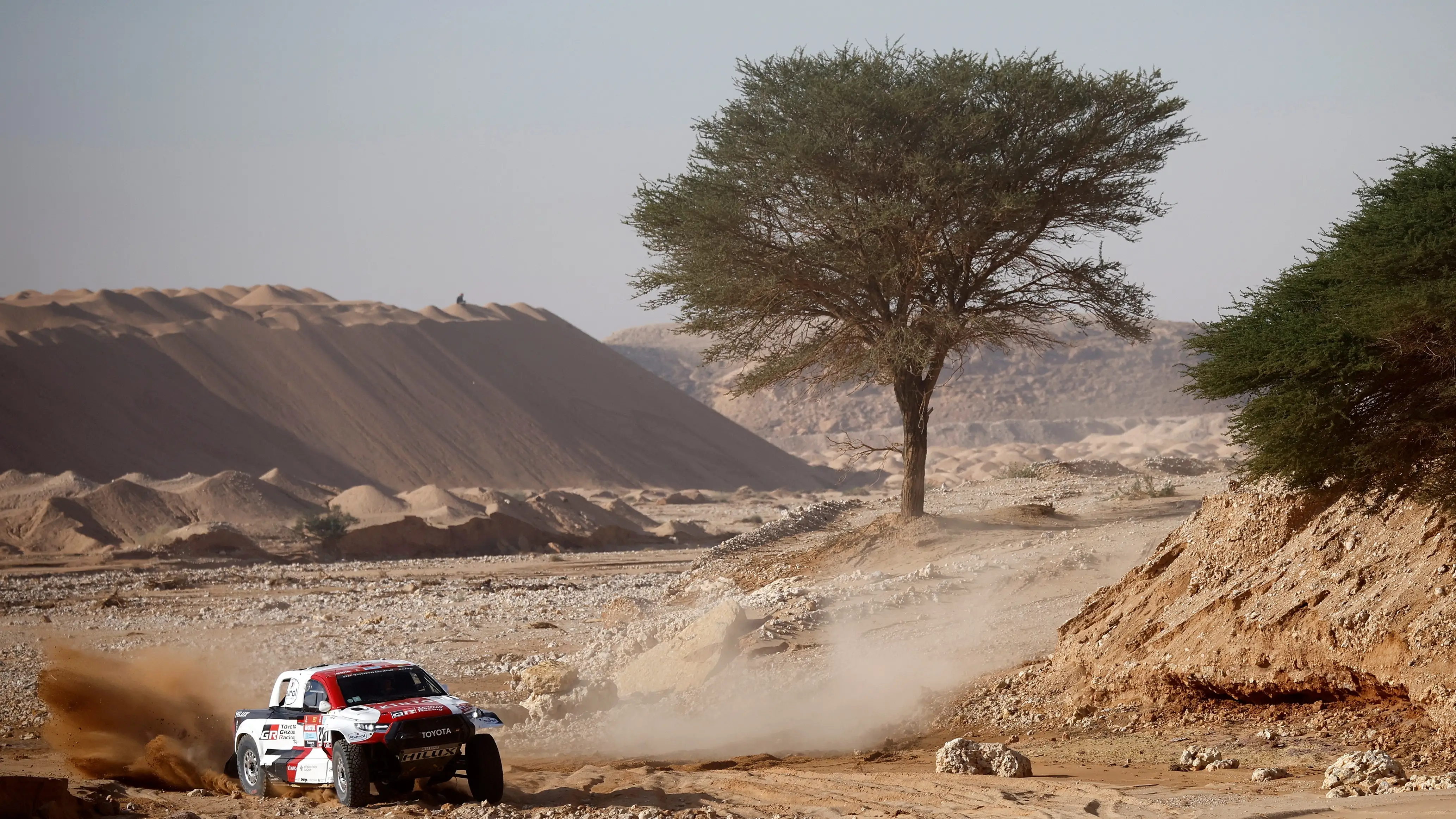 Giniel De Villiers, en acci&oacute;n en el Dakar 2022