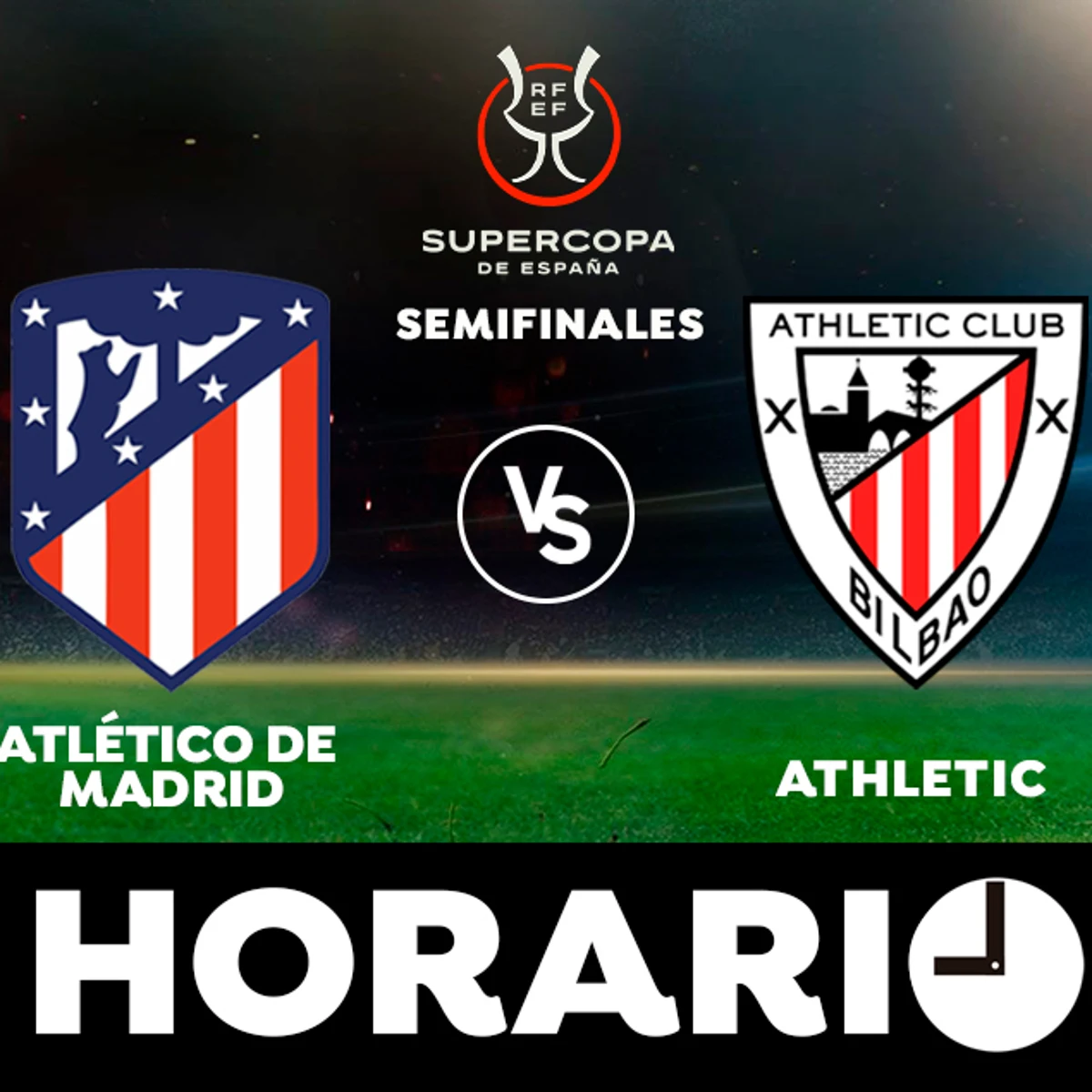 Athletic Club - Atlético de Madrid: Horario y dónde ver la semifinal de  Copa del Rey