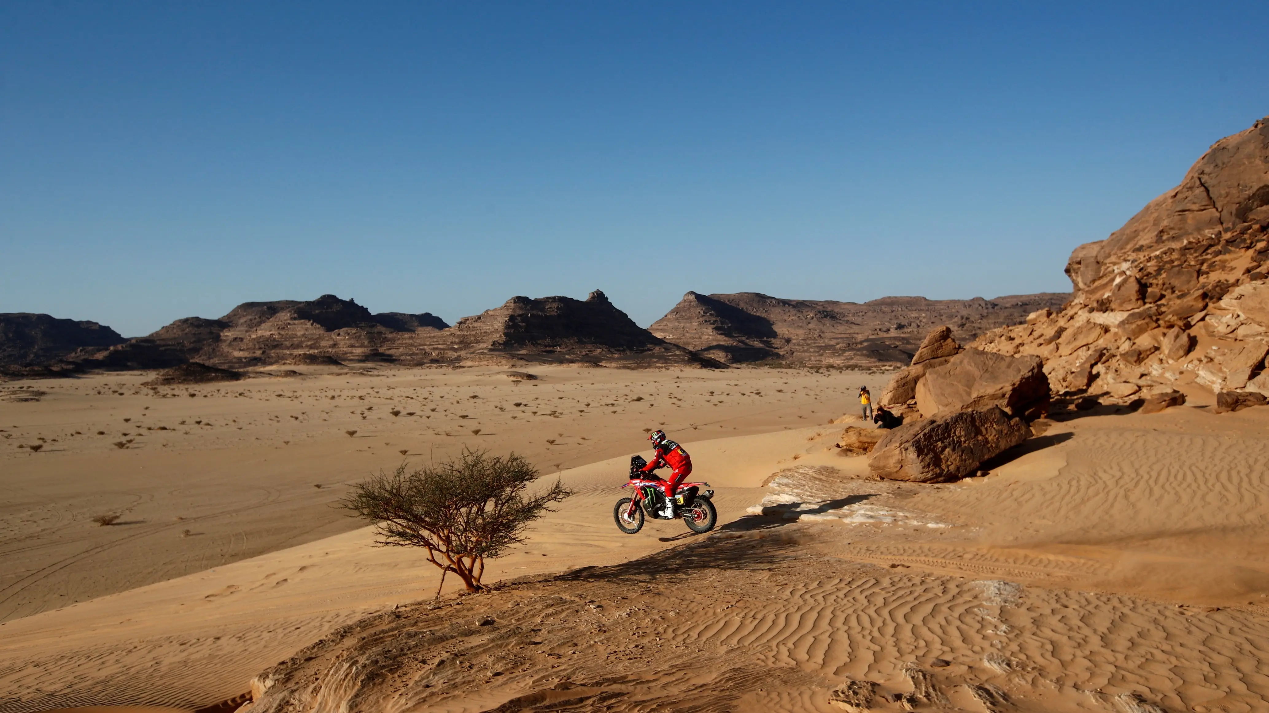 Joan Barreda, en acci&oacute;n en el Dakar 2022