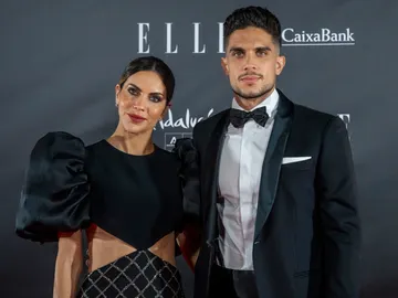Melissa Jiménez y Marc Bartra Melissa Jiménez y Marc Bartra