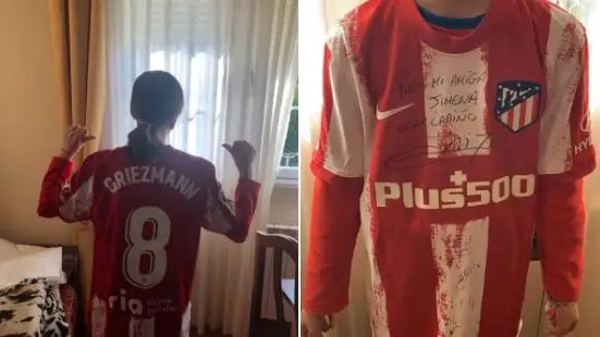 El detalle de Griezmann por Navidad con una niña gallega: "Algo tenemos que hacer" El detalle de Griezmann por Navidad con una niña gallega: "Algo tenemos que hacer"