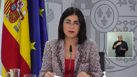 Rueda de prensa completa de Carolina Darias sobre el debate de la 'gripalización' del covid Rueda de prensa completa de Carolina Darias sobre el debate de la 'gripalización' del covid