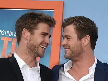 Liam y Chris Hemsworth Liam y Chris Hemsworth