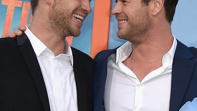 Liam y Chris Hemsworth