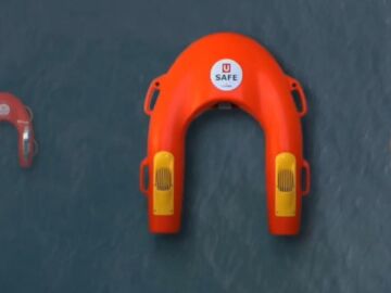 Un dron para salvar en un minuto a marineros caídos en alta mar