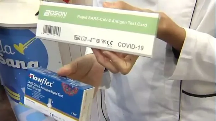Test de antígenos de una farmacia Test de antígenos de una farmacia