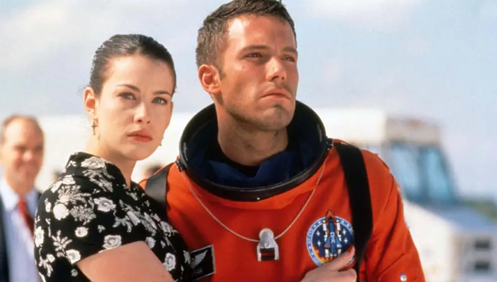 Ben Affleck y Liv Tyler en 'Armageddon'