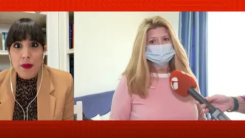 Sara Muñoz y Paula, la vecina a la que han llegado 2 millones de euros de luz Sara Muñoz y Paula, la vecina a la que han llegado 2 millones de euros de luz