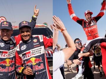 Nasser Al-Attiyah gana su cuarto Dakar en coches; Sam Sunderland logra el segundo Dakar en motos