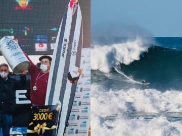 La increíble ola del surfista Natxo González para ganar la Vaca Gigante