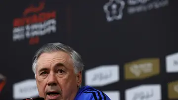 El recado de Ancelotti a Xavi y Piqué: "Me encanta que digan que jugamos a la contra" El recado de Ancelotti a Xavi y Piqué: "Me encanta que digan que jugamos a la contra"