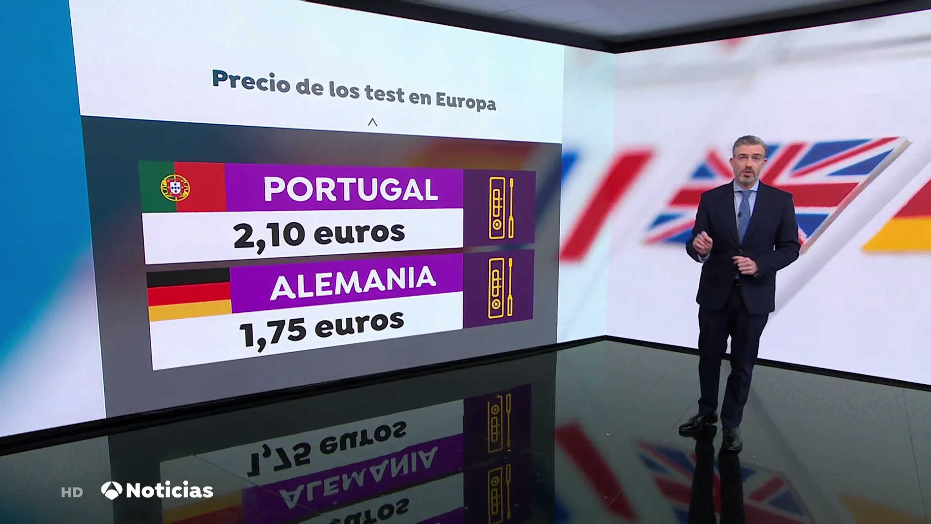 Con la rebaja de precio, España se equipara a otros países europeos que ya habían puesto límite al coste de los test Con la rebaja de precio, España se equipara a otros países europeos que ya habían puesto límite al coste de los test