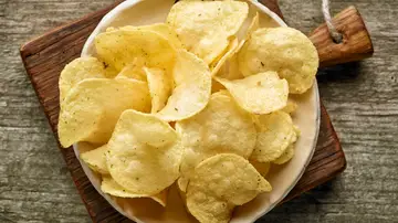 Patatas chips.