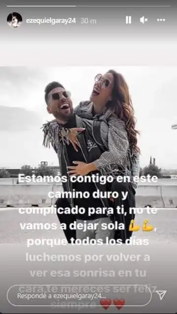 El mensaje de ánimo de Ezequiel Garay El mensaje de ánimo de Ezequiel Garay