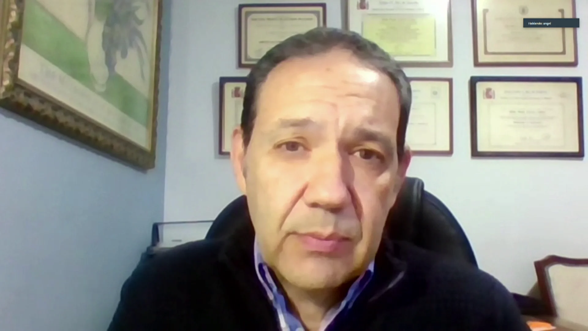 Ángel Luis Rodríguez: "Más del 50% de los médicos que acuden a nosotros toma antidepresivos para poder trabajar" Ángel Luis Rodríguez: "Más del 50% de los médicos que acuden a nosotros toma antidepresivos para poder trabajar"